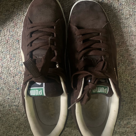 Puma Shoes - Puma suede classic sneaker brown shoes size 13